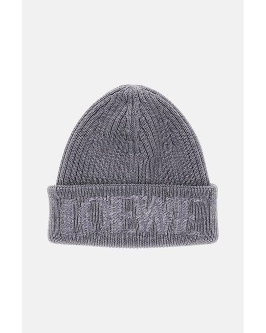 Cappello In Lana di Loewe in Gray