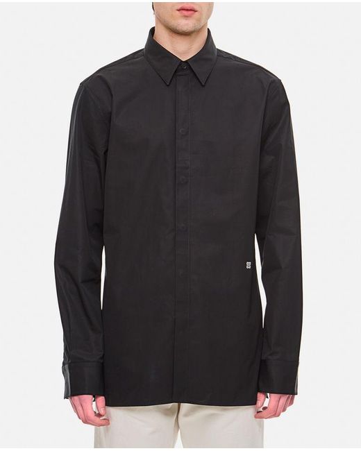 Camicia In Cotone di Givenchy in Black da Uomo