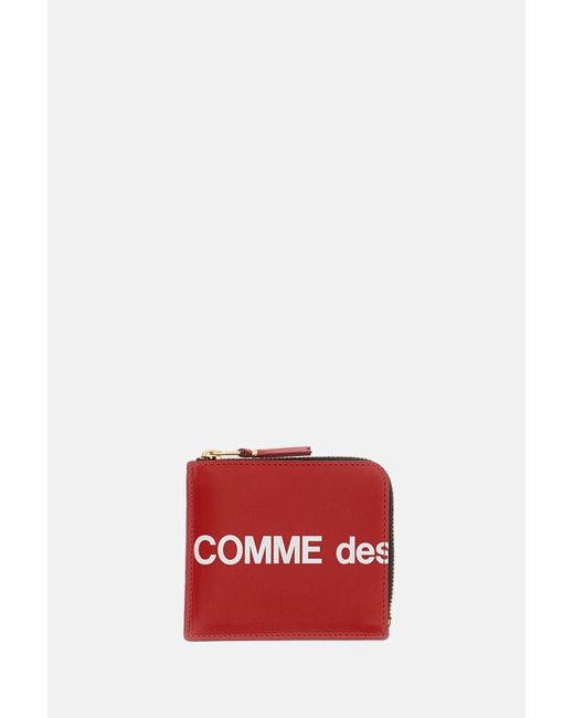 Portafoglio di COMME DES GARÇONS PLAY in Red