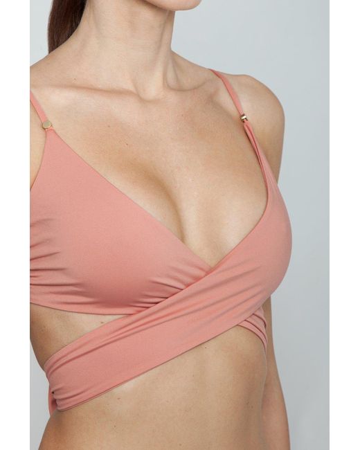 rose pink swimsuit