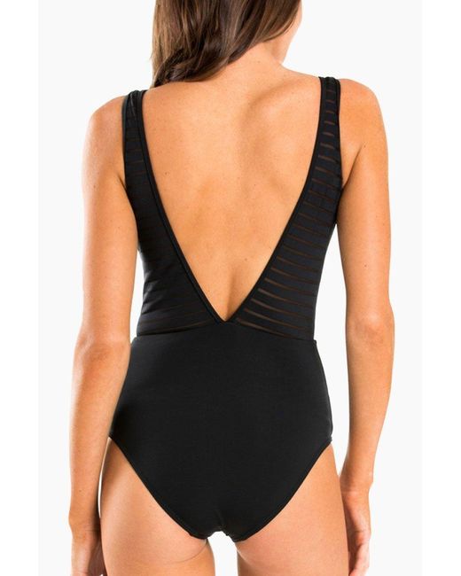 high neck keyhole swimsuit