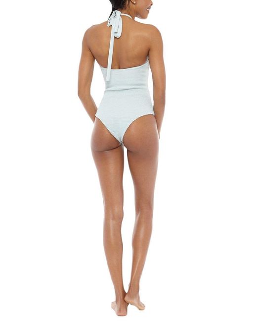 sage green one piece swimsuit