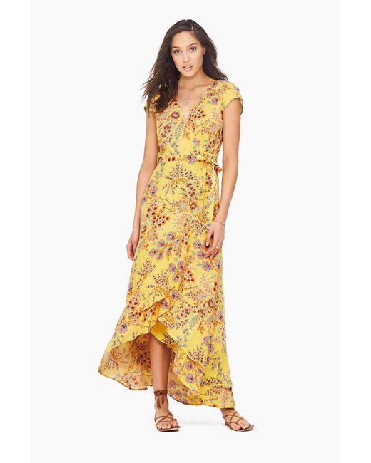 Tigerlily Manipura Cap Sleeve Maxi 