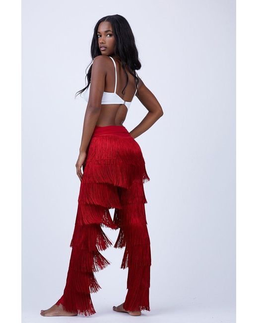 Norma Kamali Synthetic All Over Fringe 