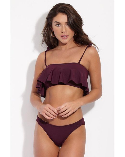 flowy bikini top