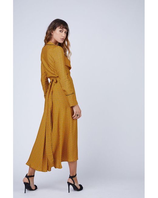 yellow bec and bridge dress