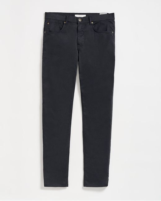 Billy Reid Blue 5 Pocket Pant for men