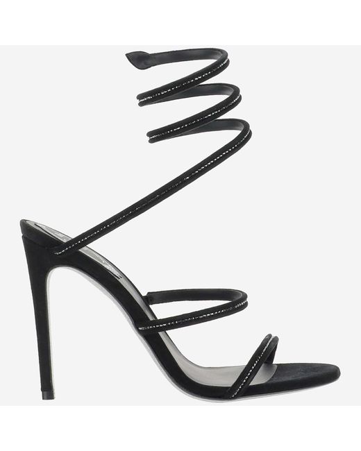 rene caovilla cleo black