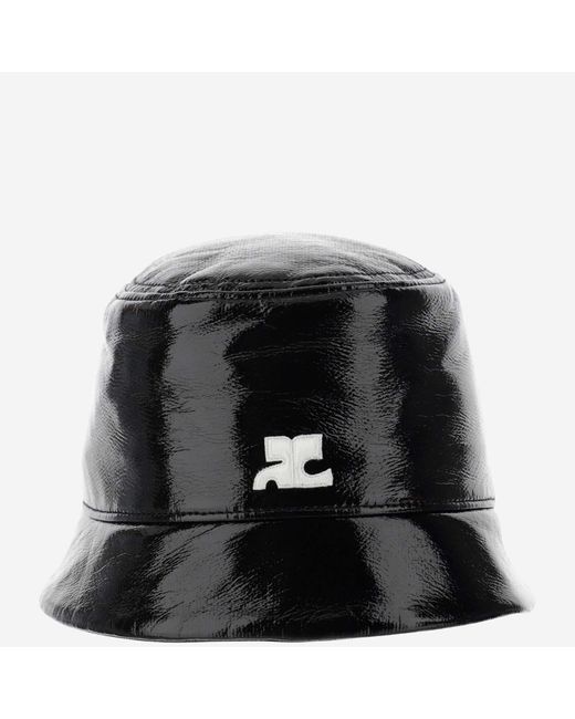 Courreges Synthetic Logo Vinyl Bucket 