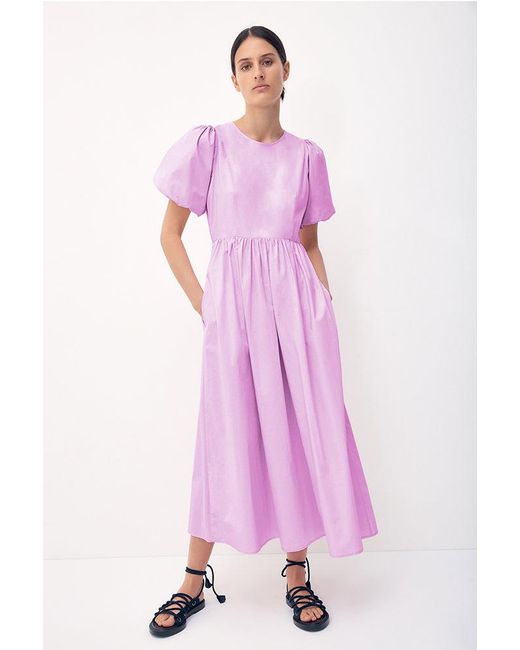 Bird & Knoll Savannah Dress in Pink Lyst