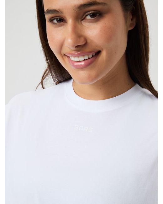 Björn Borg White Studio oversized t-shirt
