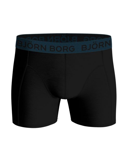 Björn Borg Black Cotton stretch boxer 12-pack