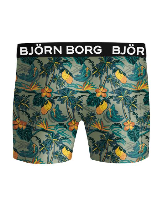Björn Borg Green Microfiber boxer 1-pack