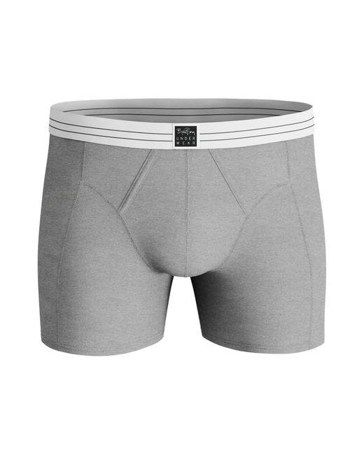Björn Borg Gray Lenzing ecovero cotton blend boxers 2-pack