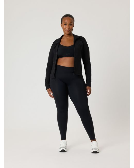 Björn Borg Black Alice soft zip midlayer