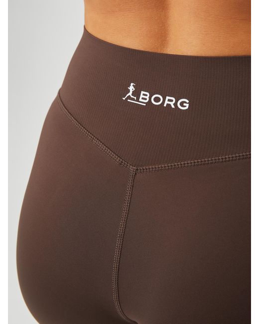 Björn Borg Brown Studio alice highwaist shorts