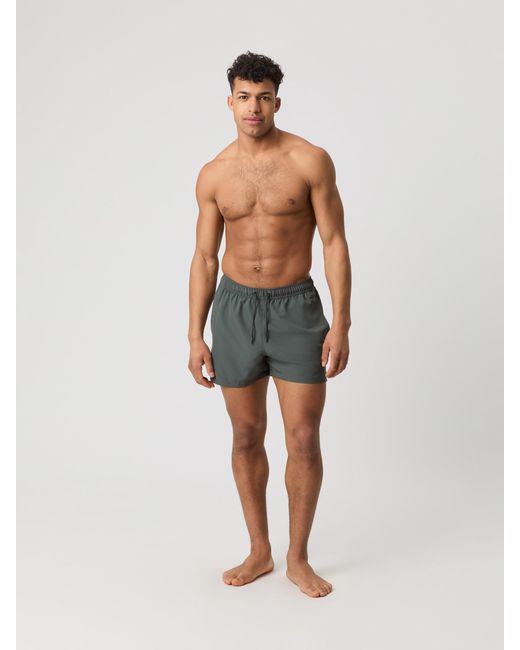 Björn Borg White Borg solid swim shorts