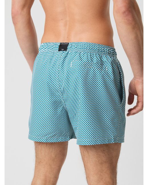 Björn Borg Blue Borg print swim shorts