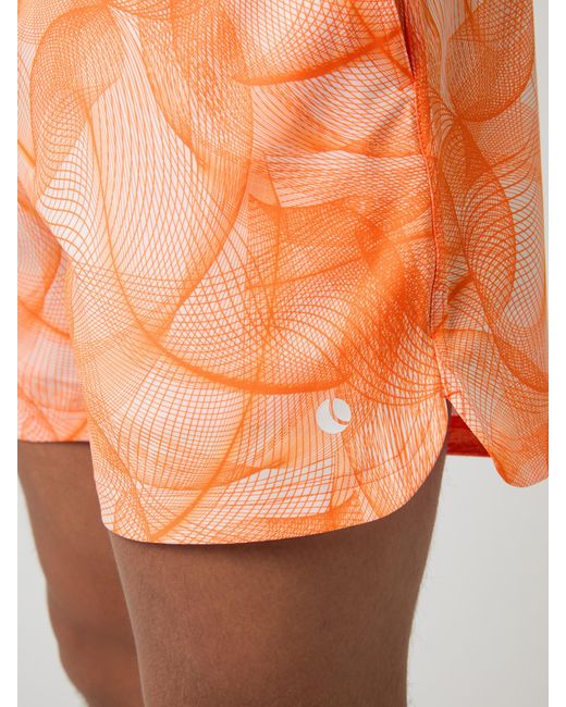 Björn Borg Orange Ace printed short shorts
