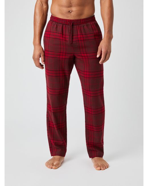 Björn Borg Core flannel pyjama pants in Red für Herren