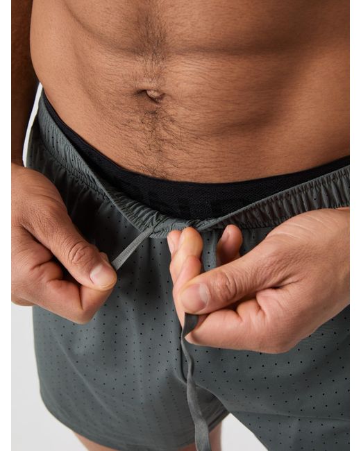 Björn Borg Gray Borg running perforated 5' shorts