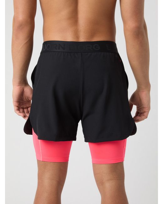 Björn Borg Black Borg 2 in 1 shorts