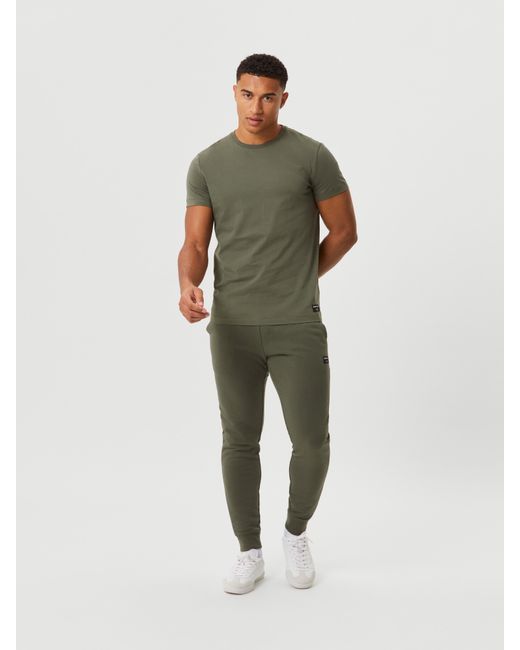 Björn Borg Green Centre tapered pants