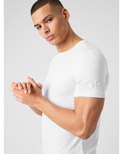 Björn Borg Borg t-shirt in White für Herren