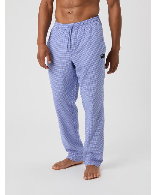 Björn Borg Core Flannel Pyjama Pants in Blue für Herren