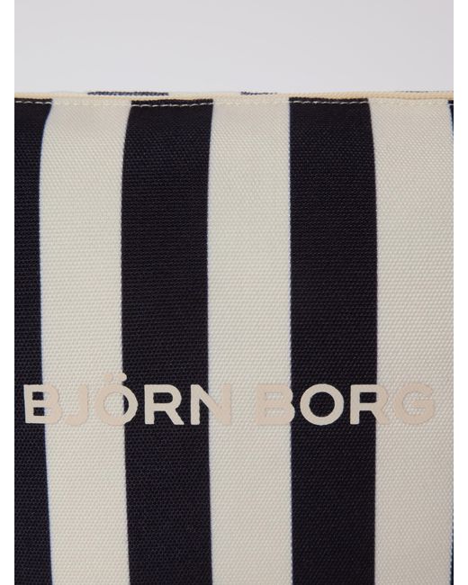 Björn Borg White Borg beach wash bag