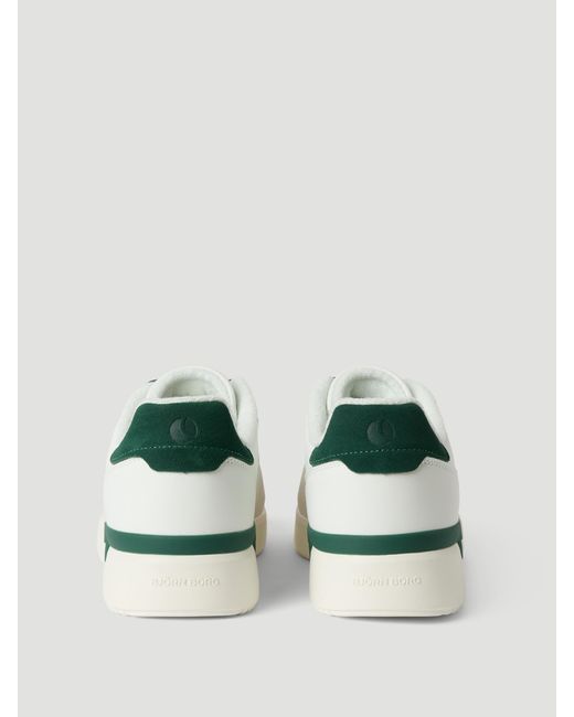 Björn Borg White Men's leather sneakers t2900