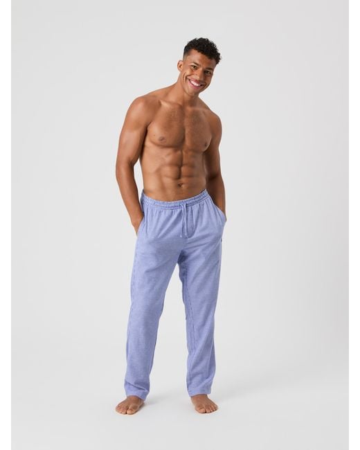 Björn Borg Core Flannel Pyjama Pants in Blue für Herren