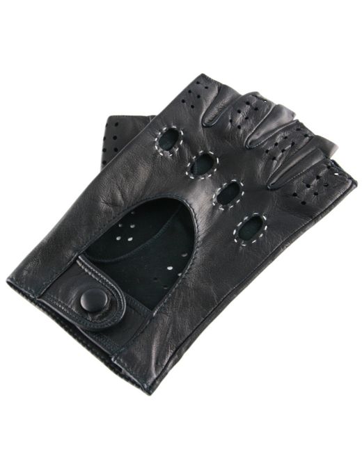 Black.co.uk Men's Black Leather Fingerless Driving Gloves in Black for Men Save 4 Lyst