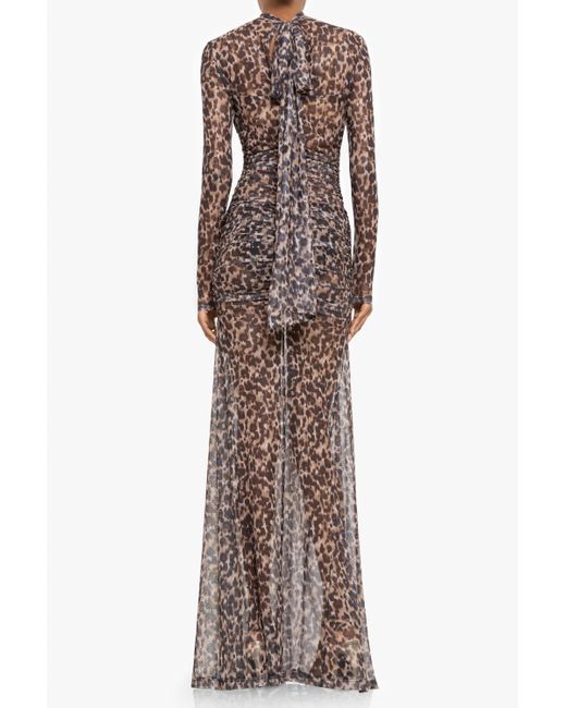 Black Halo Multicolor Scarlett Gown