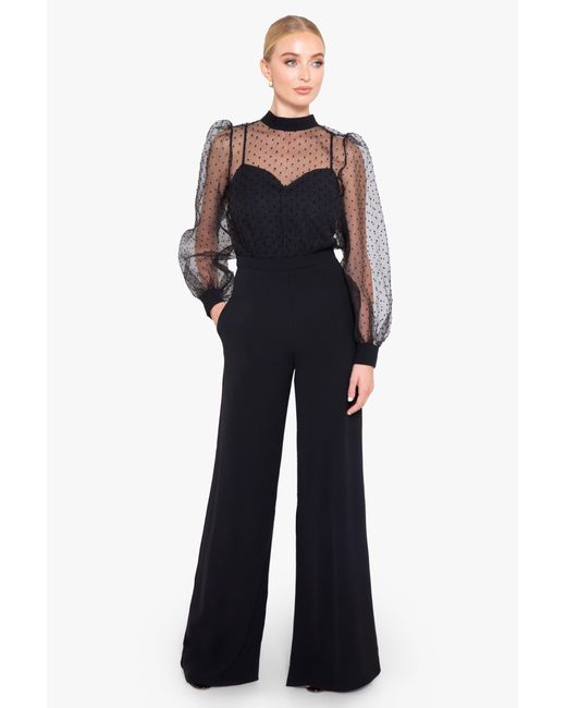 Black Halo Black Rosalie Jumpsuit