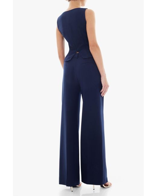 Black Halo Blue Lucian 2pc Jumpsuit