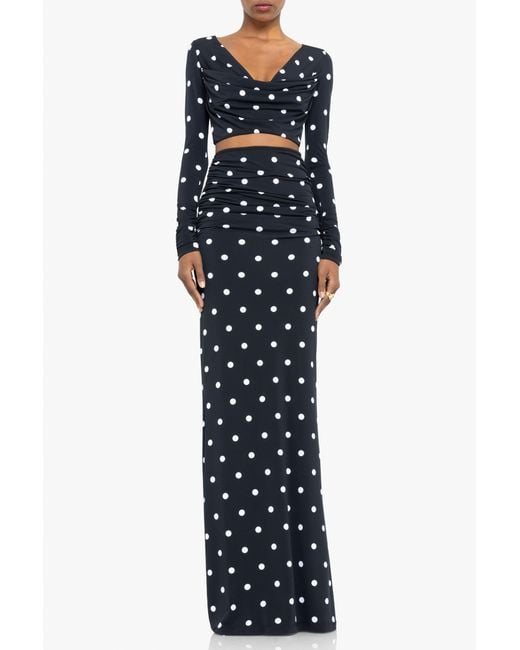 Black Halo Blue Rafaela 2pc Maxi