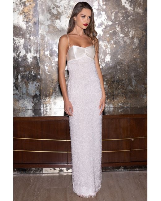 Black Halo Brown Berri Maxi - Vanilla Fray