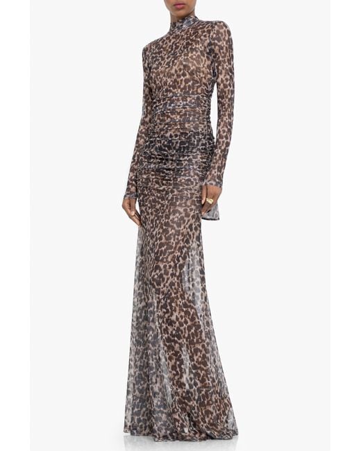 Black Halo Multicolor Scarlett Gown