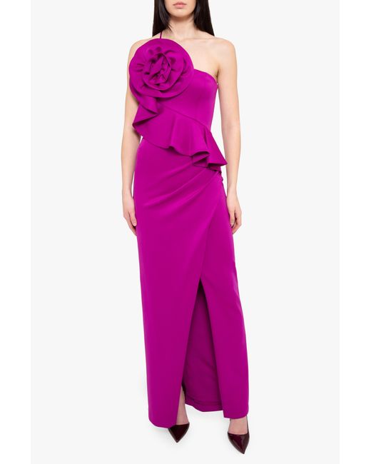 Black Halo Women's Pink Augustina Gown
