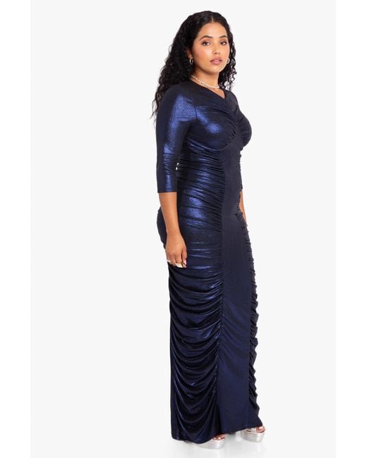 Black halo best sale navy dress