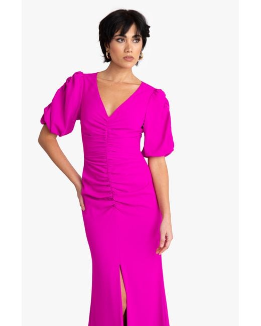 Black Halo Pink Remus Gown