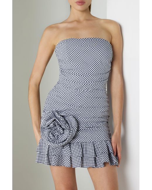 Black Halo Blue Solea Mini Dress - Website Exclusive