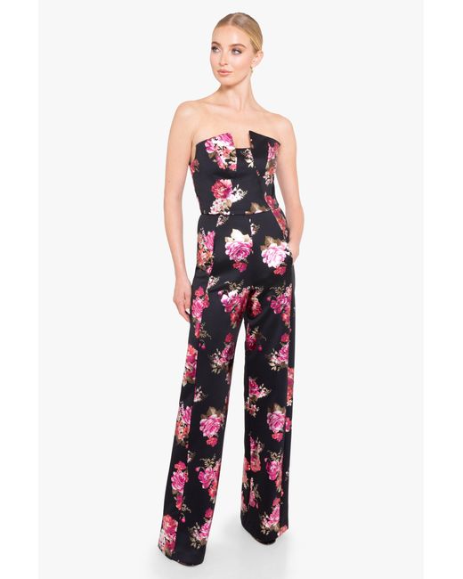 Black Halo Red Lena Jumpsuit