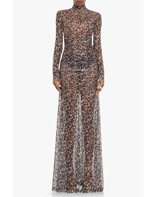 Black Halo Multicolor Scarlett Gown