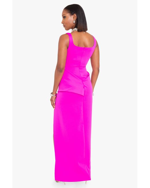Black Halo Pink Katia Gown