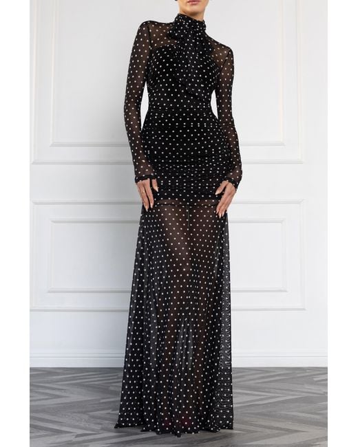 Black Halo Black Scarlett Gown