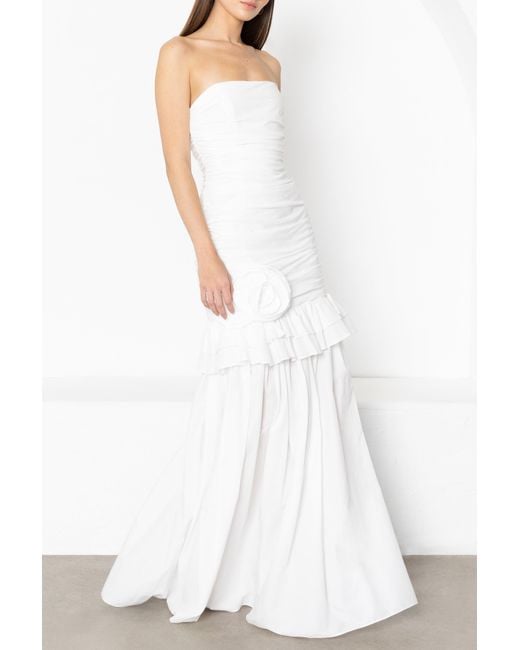 Black Halo Green Solea Gown