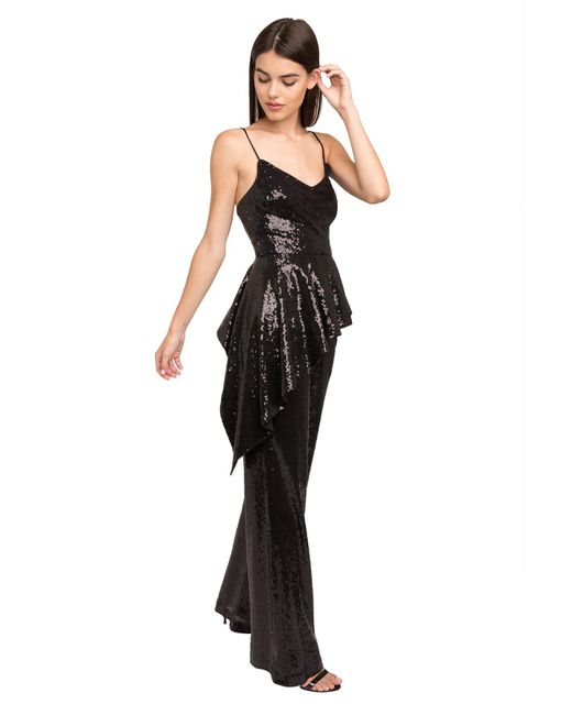 black halo two piece jumpsuit