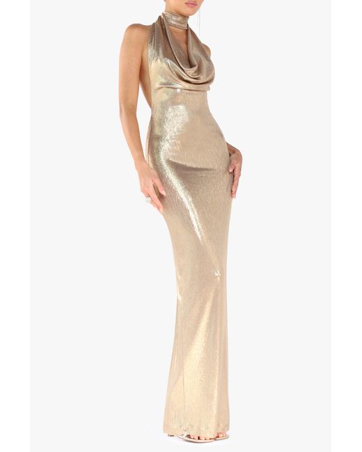 Black Halo Multicolor Eulalia Maxi Dress